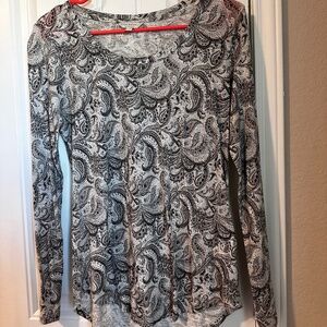 Paisley pattern Lucky Brand Top